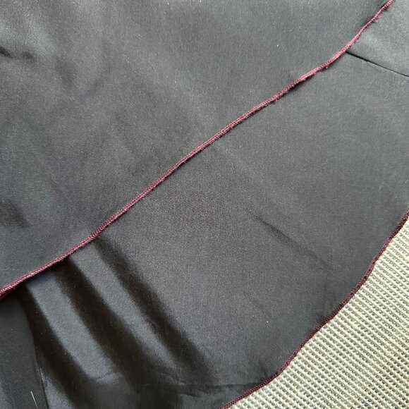 Vintage Rozae Nichols Black Jewel Rhinestone Silk Tank Top, Size Medium - Picture 3 of 7